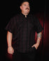 DARKNESS BAMBOO SHORT SLEEVE BUTTON UP - MENS